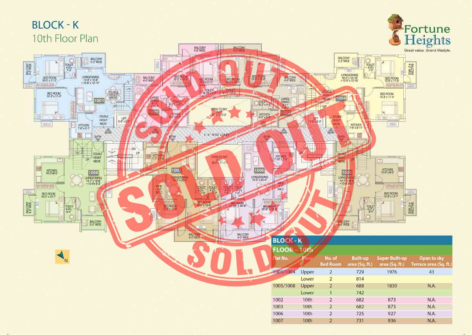 Experience Luxury Living at Fortune Heights - Premium Apartments